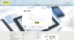 Desktop Screenshot of portal.mintel.com